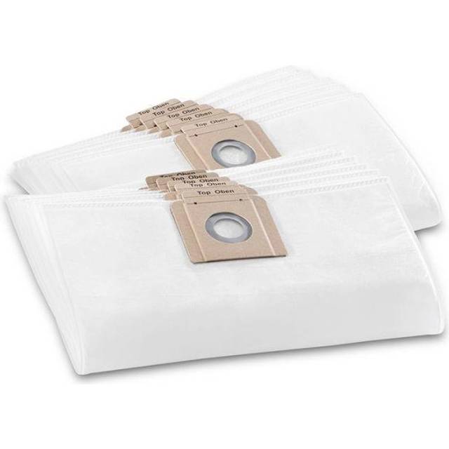 Karcher M Class Fleece Filter Dust Bags for T 10/1 and 12/1 Vacuum Cleaners Pack of 200
