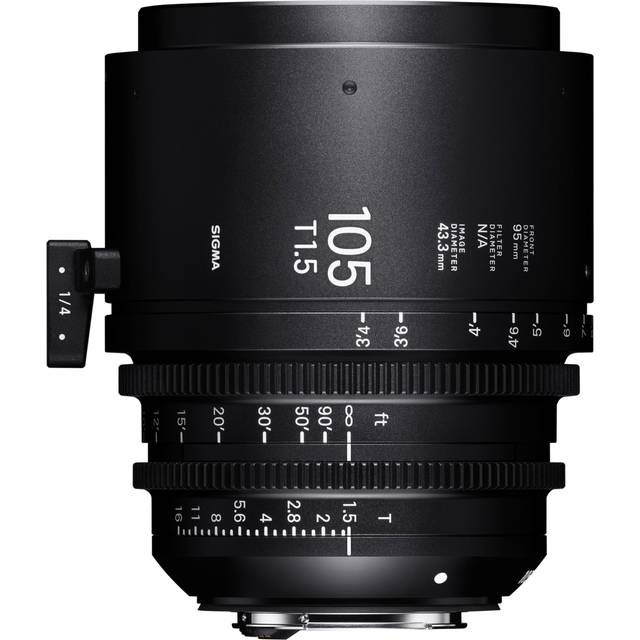 Sigma Cine 105mm T1.5 FF Metric Lens - PL-i Mount