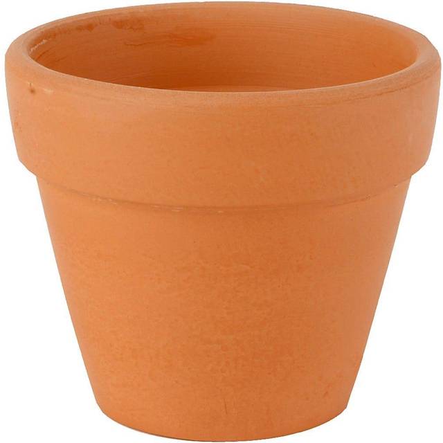Flower Pots, H: 8 cm, dia. 9 cm, 24 pc/ 1 pack