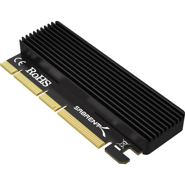Sabrent NVMe M.2 SSD to PCIe Card With Heat Sink