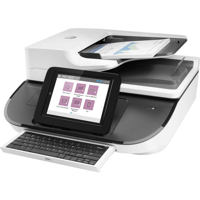HP Digital Sender Flow 8500 fn2 Flatbed & ADF scanner