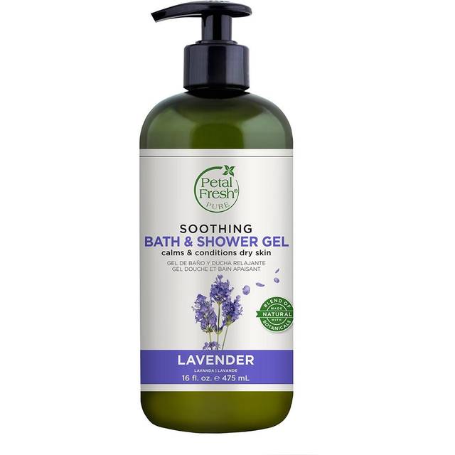 Petal Fresh, Pure, Soothing Bath & Shower Gel, Lavender, 16 fl oz (475 ml)