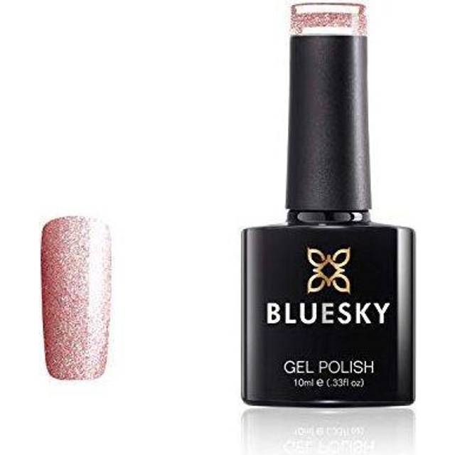 Bluesky UV-/LED-gelnagellack, platinafärg