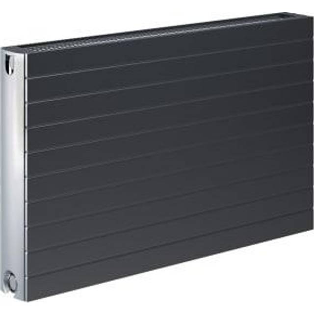 Henrad by Stelrad Grey Everest Concept Double Convector Designer Radiator - 600 x 400mm