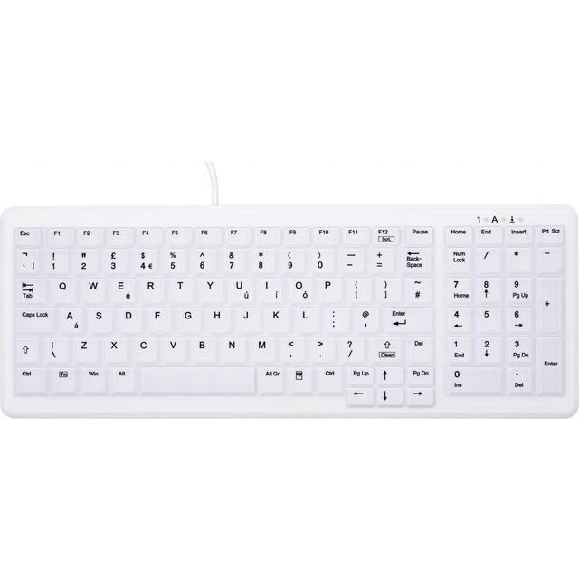 CHERRY keyboard Medical USB QWERTY UK English White AK-C7000