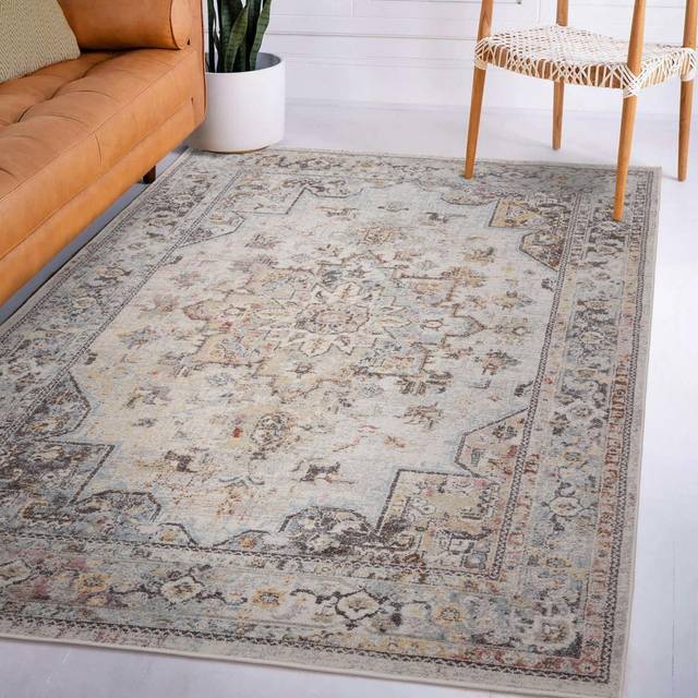 Asiatic Flores Ester Persian Rug - One Colour - 120 x 170cm