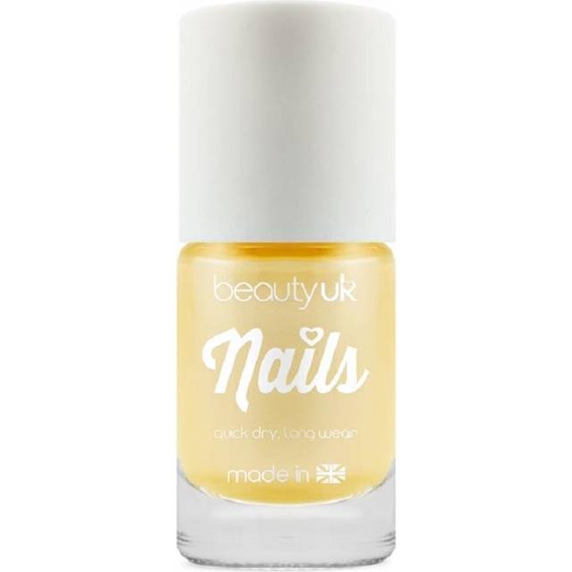 BeautyUK Candy Pearl Nail Polish Lemon