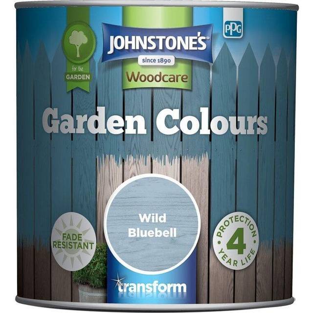 Johnstones Woodcare Garden Colours 1L - Wild Bluebell