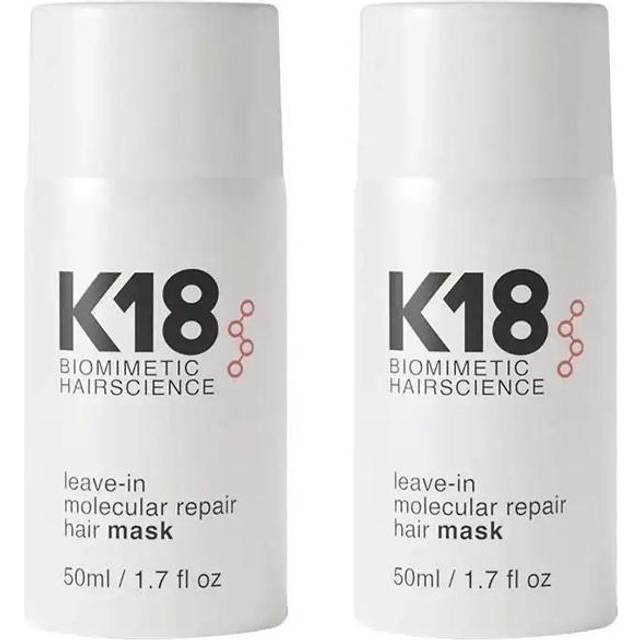K18 Leave-In Molecular Repair Hair Mask 2x50ml