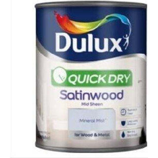Dulux Quick Drying Satinwood 750ml Mineral Mist