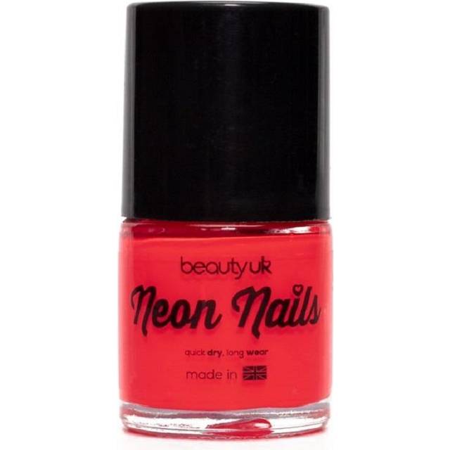 BeautyUK Neon Nail Polish Coral