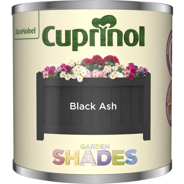 Cuprinol Garden Shades Matt Wood Treatment - Black Ash - 125ml