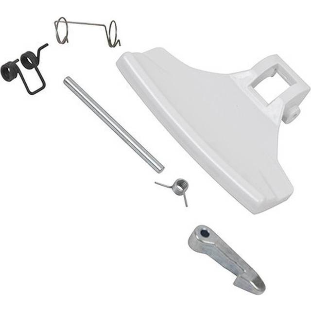 Zanussi Washing Machine Door Handle Latch Spring Pin Catch Lever Kit - 4055186631