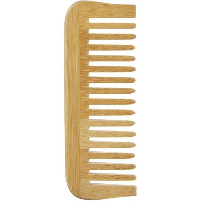 Avril Natural Bamboo Comb Wide Teeth