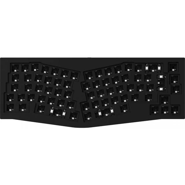 Keychron Q8 QMK ISO Alice Layout Barebone RGB Hot-Swap - Svart