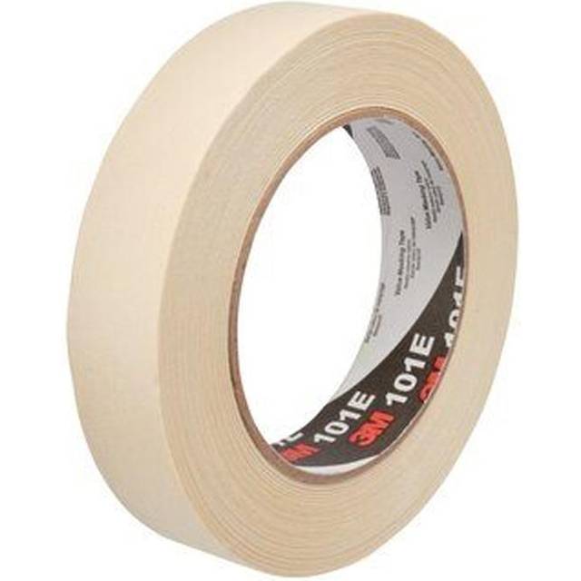 3M General Purpose Masking Tape 101E, Beige, 24 mm x 50 m - natural