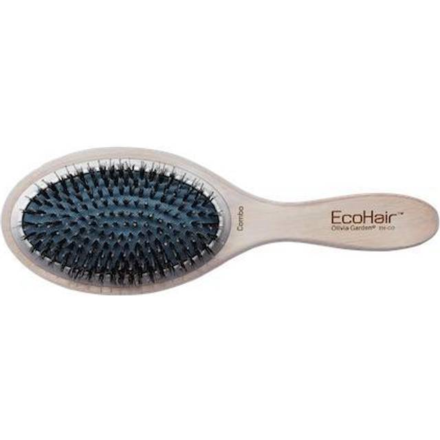 Olivia Garden EcoHair Paddle Bamboo Hair Brush  EH-CO  Combo