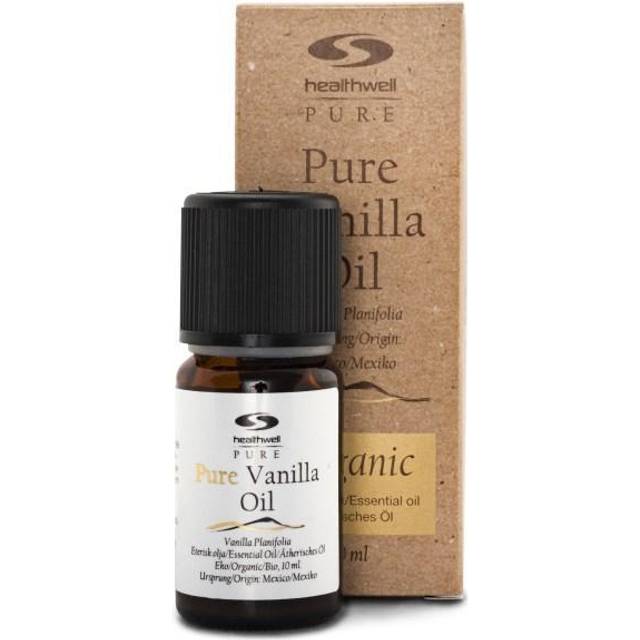 Healthwell PURE Vaniljolja EKO, 10 ml