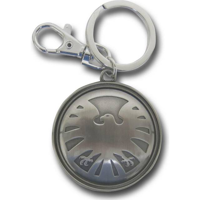 Metal Key Chain - Marvel - Avengers Eagle Logo Pewter New Toys New 67886