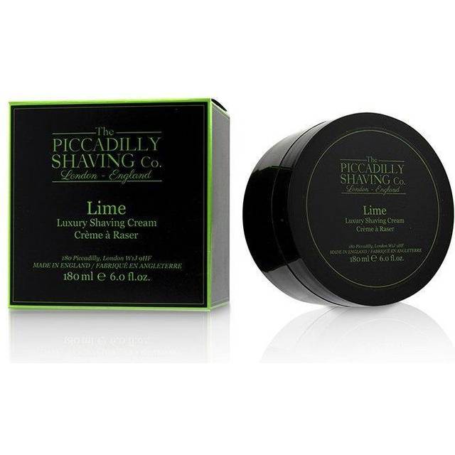 The Piccadilly Shaving Co. Lime Luxury Shaving Cream - 180ml/6oz