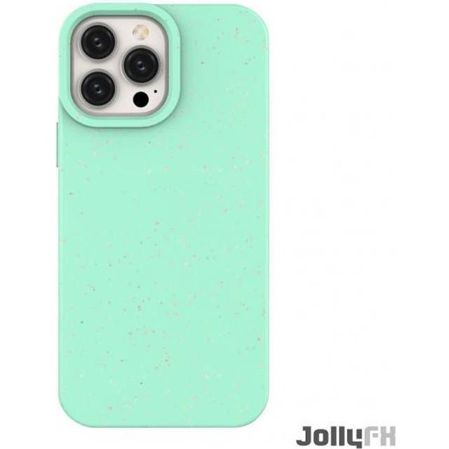 iPhone 13 Pro Silikonskal Mintgrönt med Fingerstöd