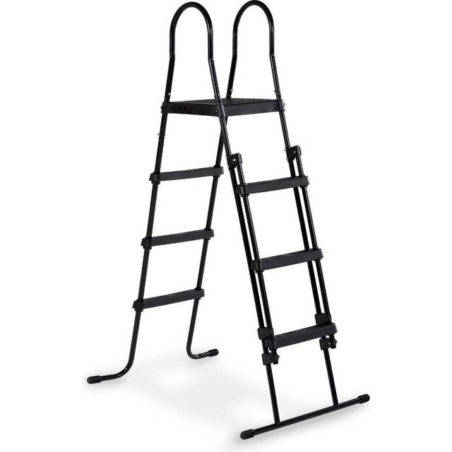 EXIT pool ladder for frame height of 42.13-48.03in - black