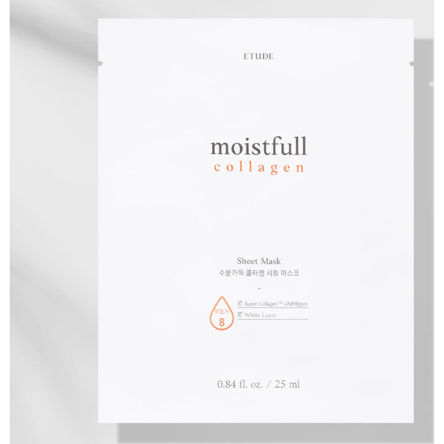 Etude HOUSE Moistfull Collagen Mask 0.84fl.oz Single 25ml