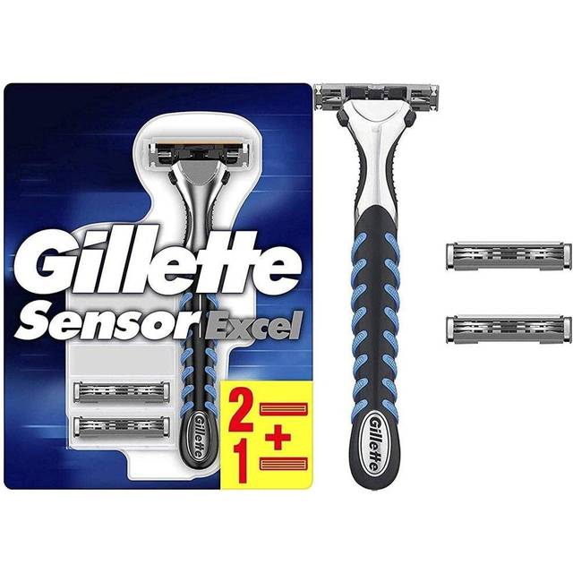 Gillette Sensor Excel Rakhyvel med 2 Rakblad 1stk