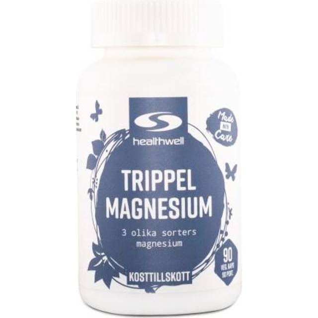 Healthwell Trippel Magnesium, 90 kaps