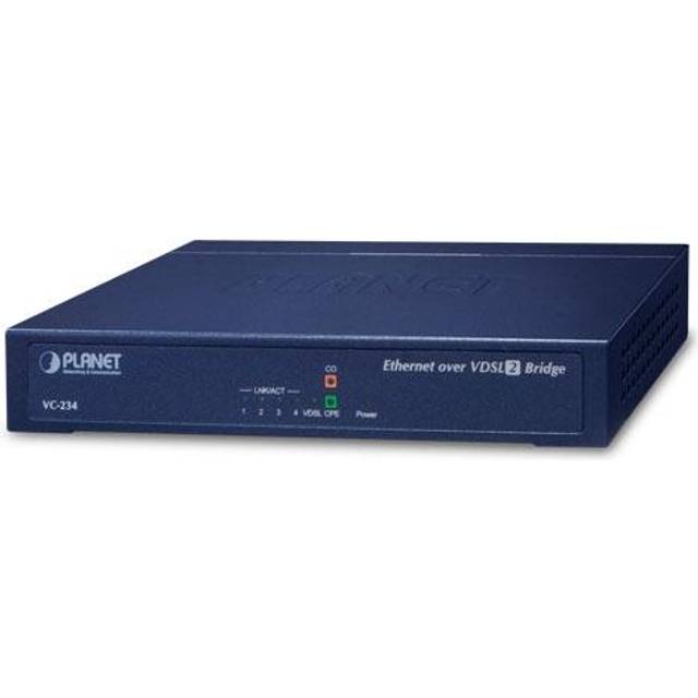 PLANET VC-234 bridge/repeater Network bridge Blue