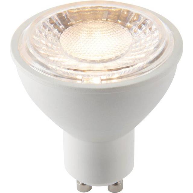 7W GU10 LED Bulb - Warm White - Dimmable Light Bulb Lamp - Matt White