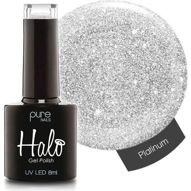 Halo Hema &amp; TPO Free Gel Polish - Platinum 8ml (N2826)