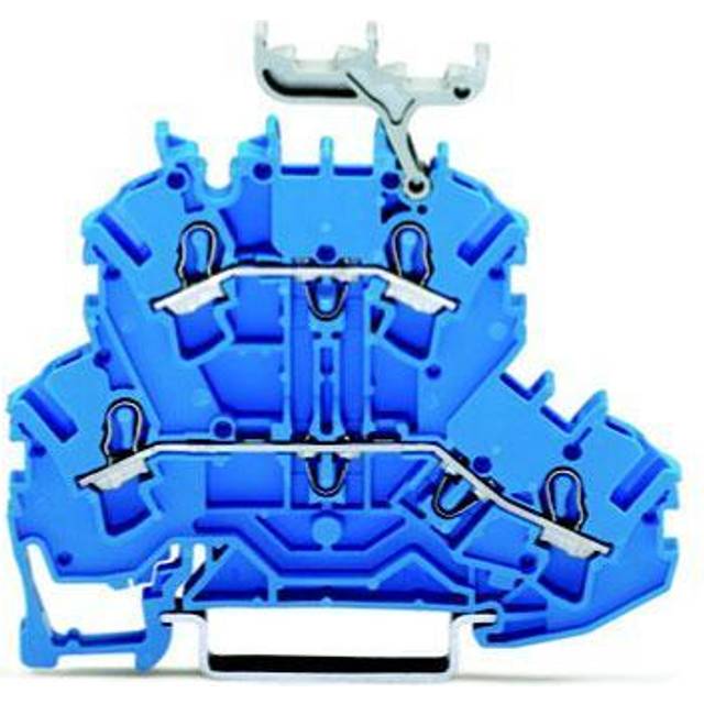 WAGO 2002-2234 N/N Double Deck Through/Through Terminal Block
