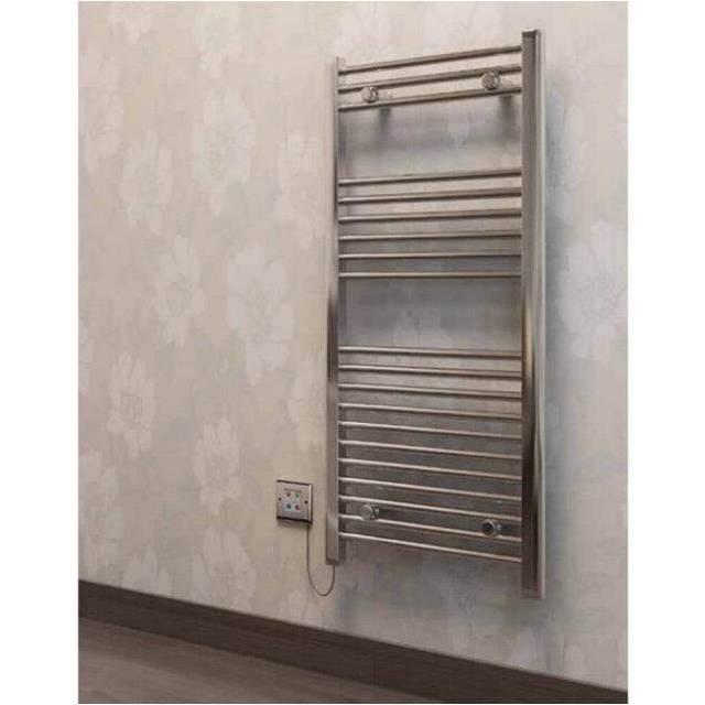 Eastbrook Biava Dry Element Electric Towel Rail - Chrome - Various Sizes - 1100mm x 500mm