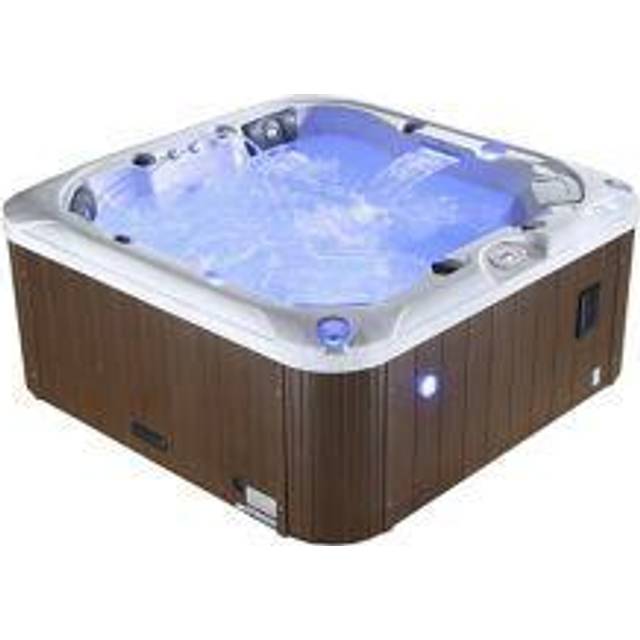 Great Lakes Cambridge 6 Person UV Hot Tub 200 x 200cm - Great Lakes Spa - Black - 6 Seater