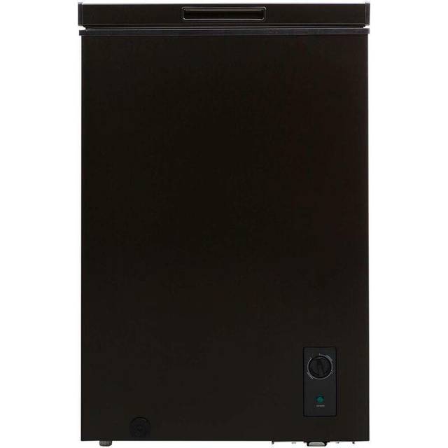 Black Free Standing Chest Freezer, 99 Litre, 54.5cm Wide - SIA CHF99BL
