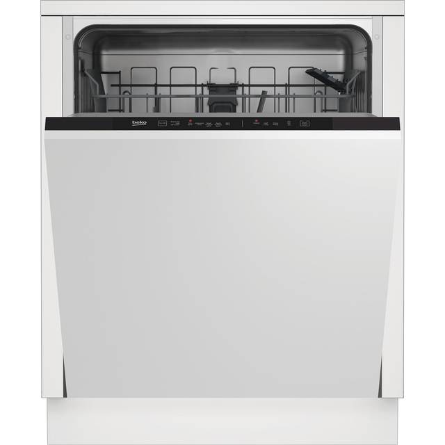 Beko Integrated Dishwasher - Quick&Shine Black Control Panel