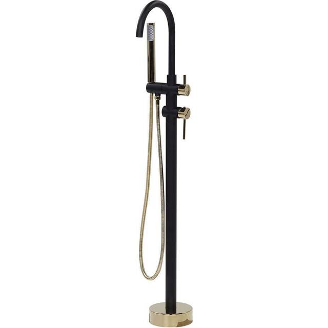 Freestanding Bathtub Faucet TUGELA Black/ Gold