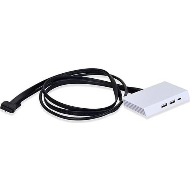 Lian Li Kompatibel I/O Kit för Dynamic Evo - Weiß, Flerfärgad, Taglia unica, stjärnor och ränder