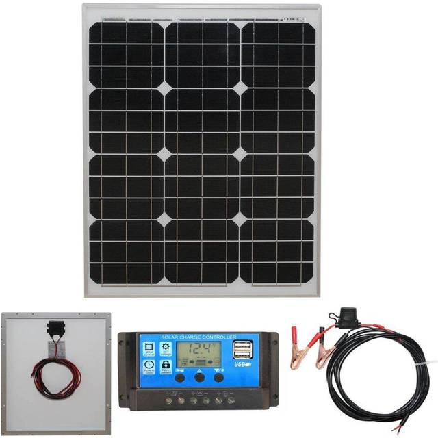 Mono 40W Solar Panel Kit 1