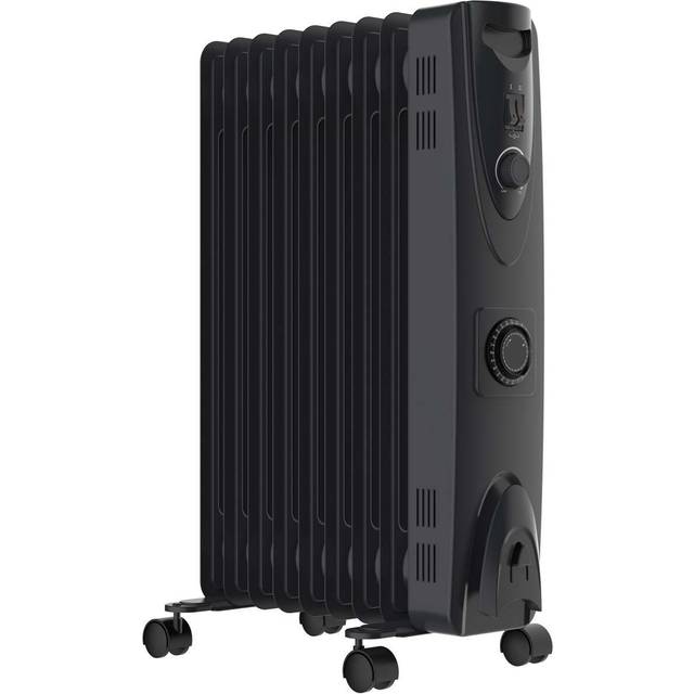 Mylek Oil Filled Heater Radiator 2kW - Tall Grey