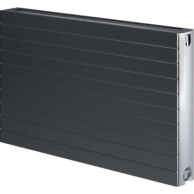Henrad by Stelrad Everest Concept Slate Grey K1 Radiator 600 x 800mm - 60 x 80 x 6.3cm