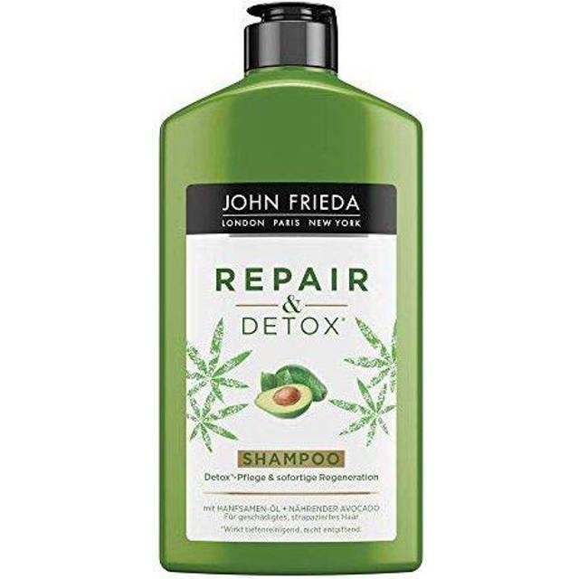 & Detox Shampoo with Avocado Oil and Green Tea for Damaged Hair, 250 ml