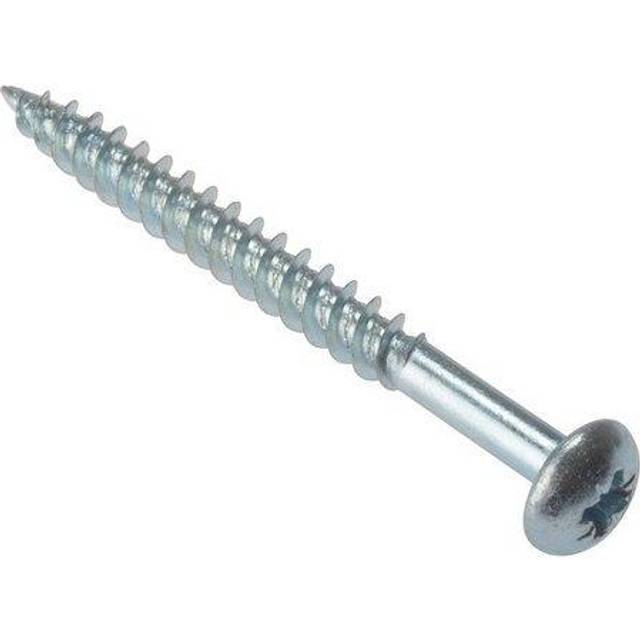 Forge RH210ZP General Purpose Pozi Screw Round Head TT ZP 2in x 10 Box of 200