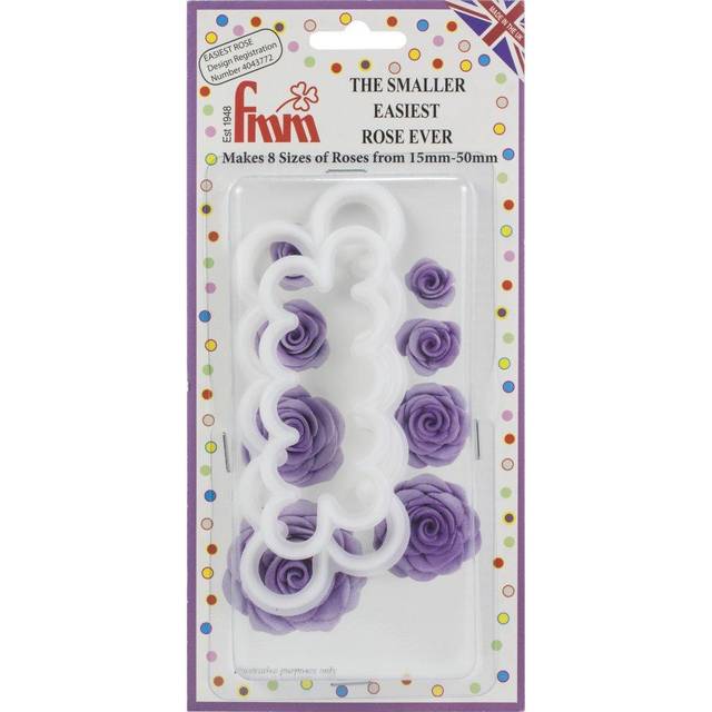 Smaller Easiest Rose Ever Cutter - Pink