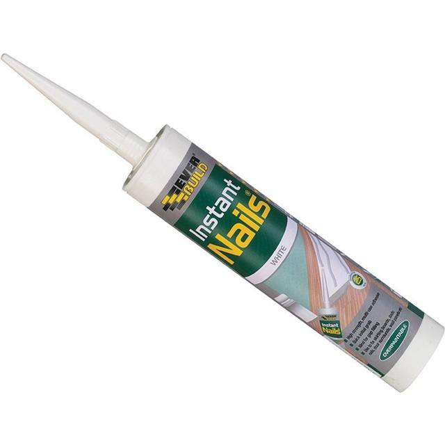 Everbuild Instant Nails Solvent Free Grab Adhesive 290ml in White Plastic