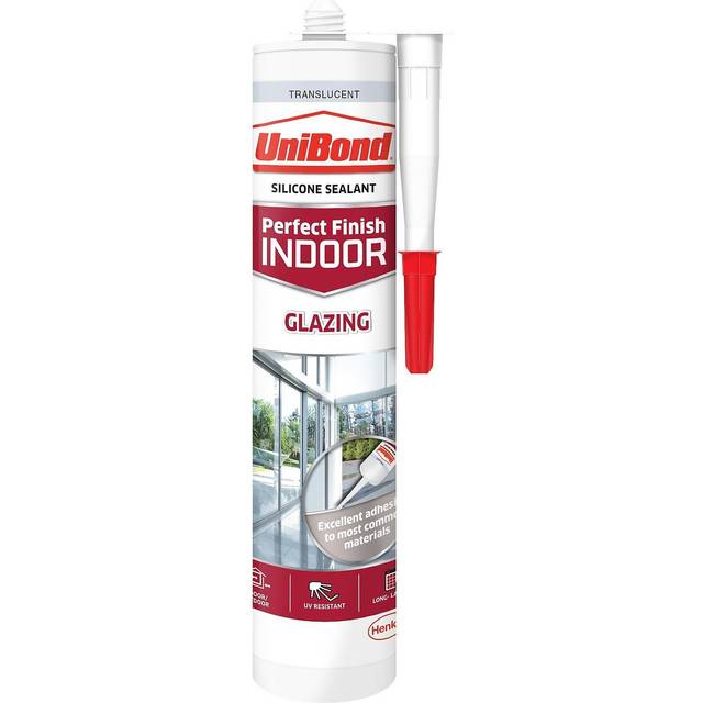 UniBond Glazing Cartridge 277g Translucent - translucent