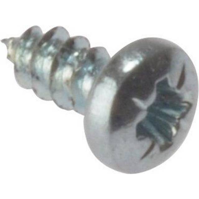 ForgeFix STPP16ZP Self Tapping Screw Pozi Pan Head ZP 1 x 6 Box 200