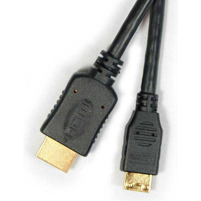 2m high speed hdmi type a c mini male to plug cable video camera hd & 4k lead