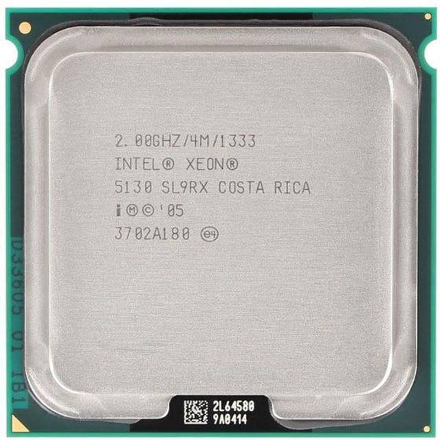 Dual-Core Intel Xeon 5130 2,0 GHz/1333 MHz (2 x 2 MB L2 cache) – endast CPU
